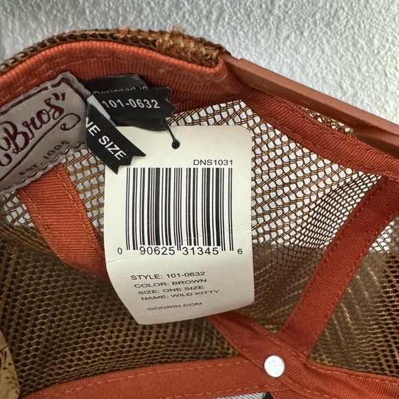 Goorin Bros Trucker "WILD KITTY" Wild Tiger RARE SOLD OUT - Picture 6 of 7